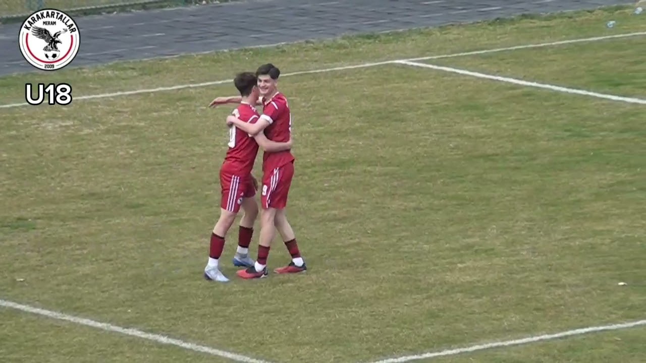 U18 LİGİ MERAM KARAKARTALLAR 2-1 TELEKOMSPOR MAÇ ÖZETİ