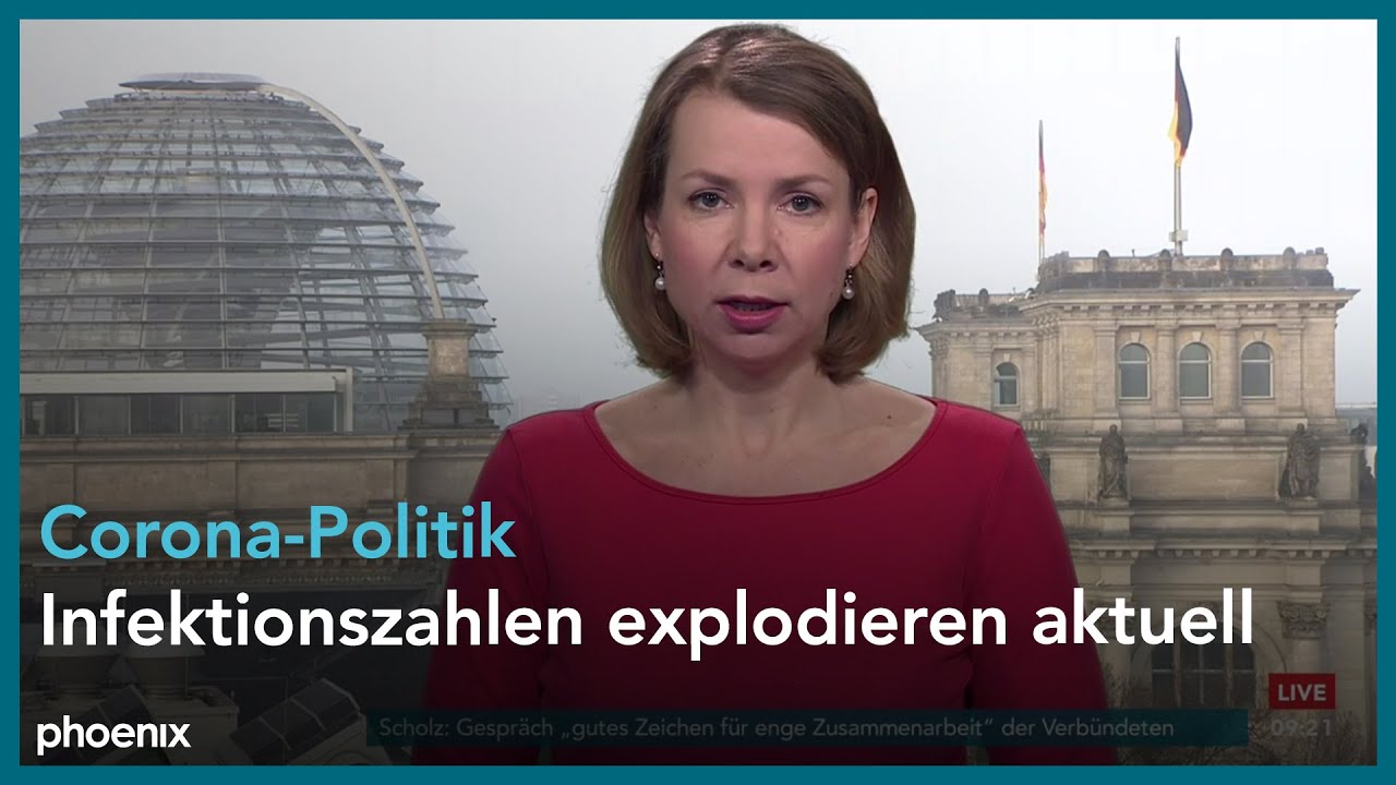 phoenix nachgefragt mit Helene Bubrowski (FAZ) zur Corona-Politik am 25.01.22