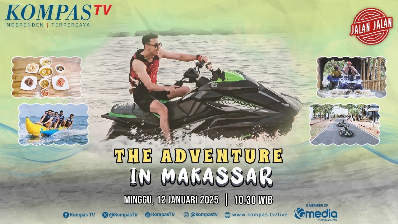 LIVE - Berpetualang di Makassar I JALAN-JALAN
