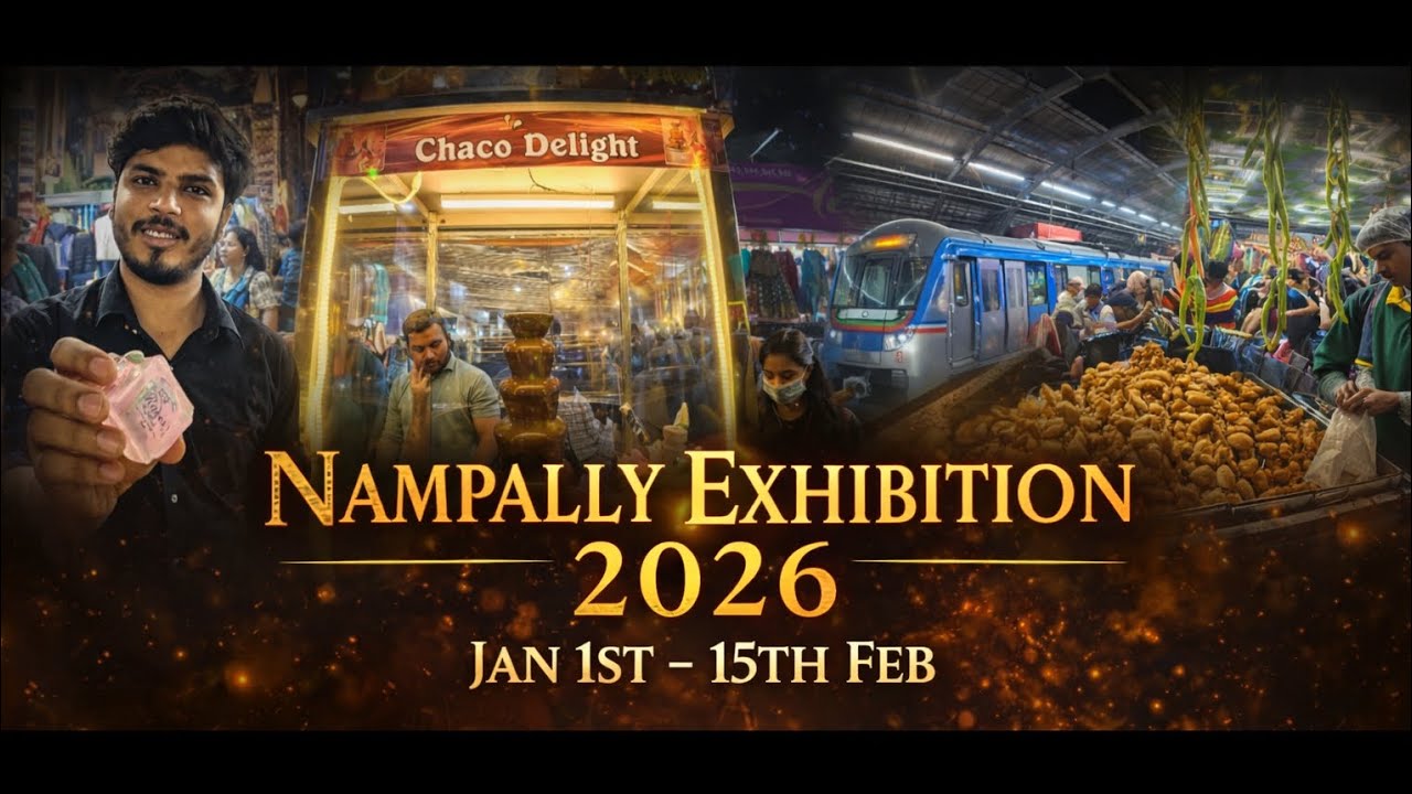 Nampally Exhibition | Numaish | Hyderabad | #Exhibition #Hyderabad #MustVisit