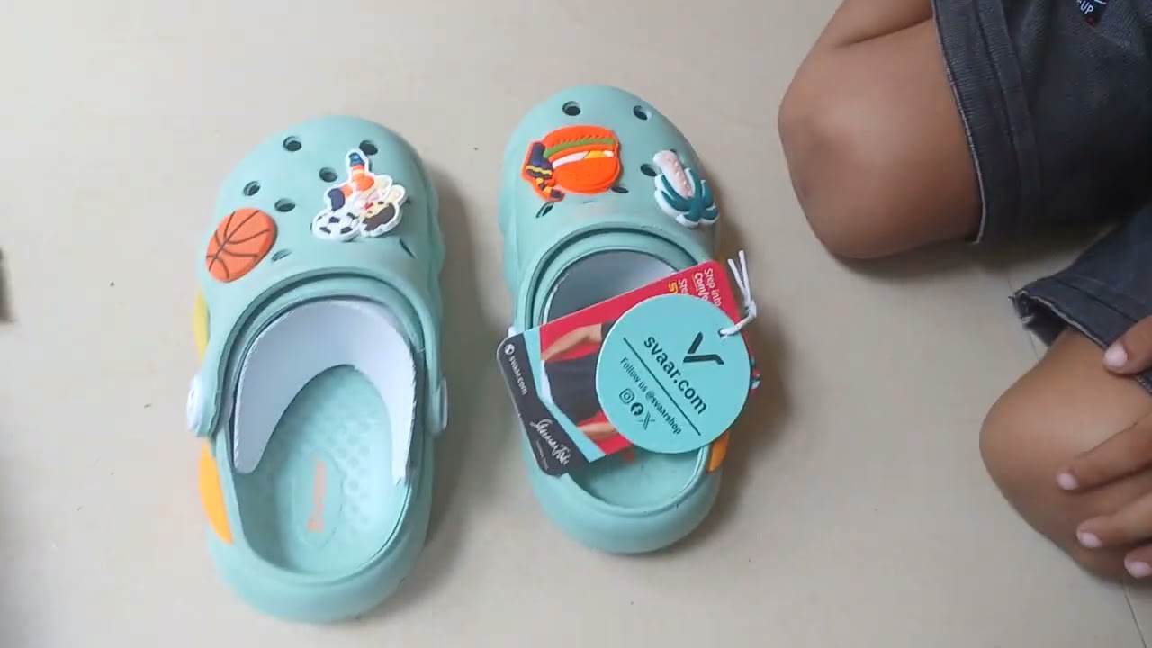 SVAAR Slingback Clog Shoes For Boys and Girls