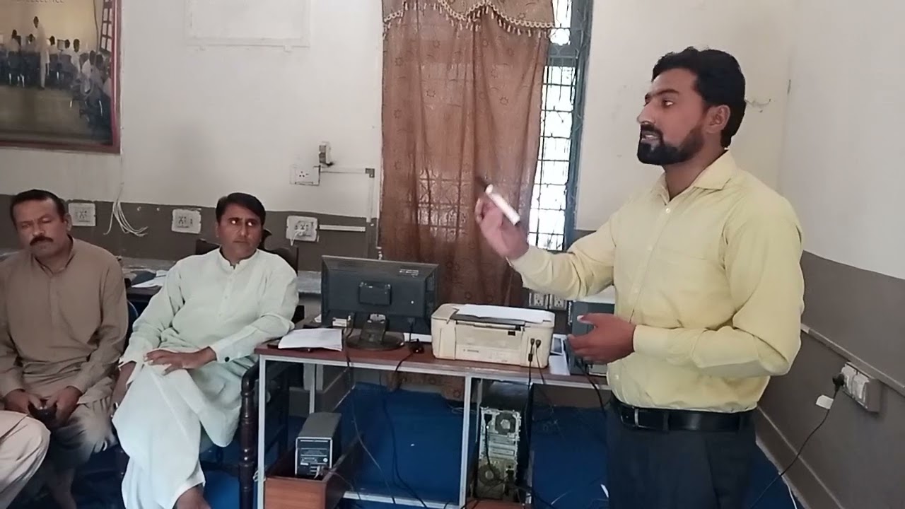 Training session at GHSS Bragar NNS