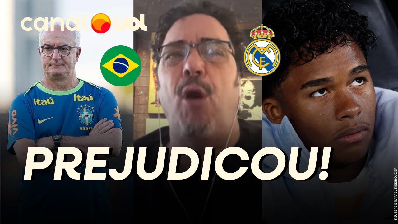 DORIVAL JR. PREJUDICOU O ENDRICK! E REAL MADRID NEM SEMPRE É... CASÃO MANDA A REAL