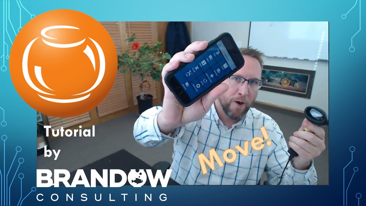 Move inventory with Fishbowl GO Barecode scanner