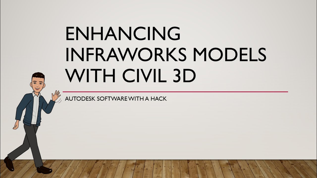 Enhancing InfraWorks models with Civil 3D Surfaces