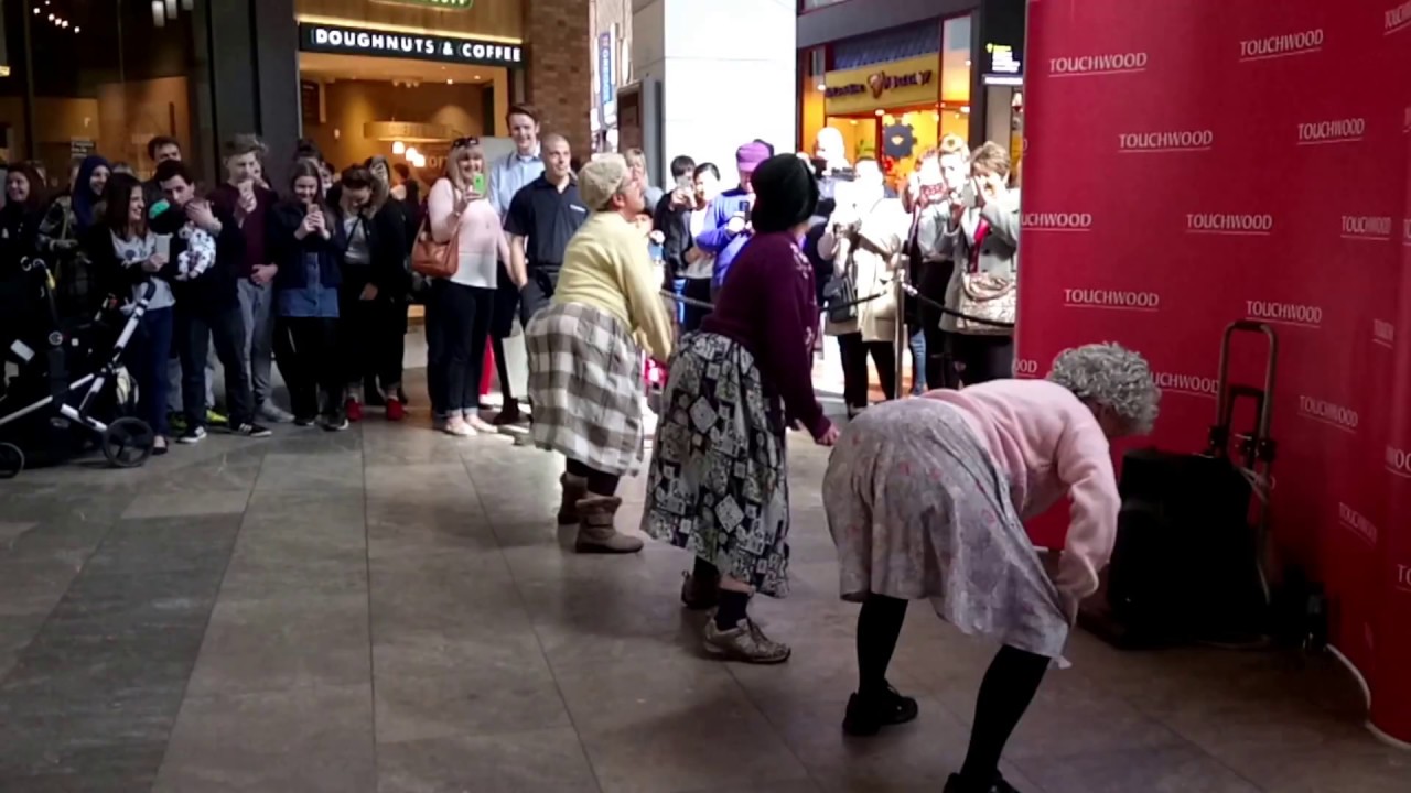 Dancing grannies