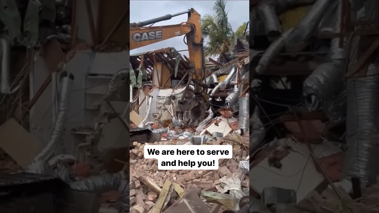 Home Demolition Domination #construction #demolition #realestate #demolitionday #homedemolition