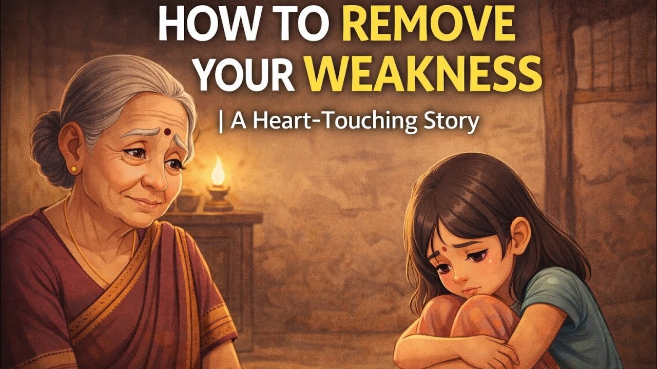 How to remove your weekness. Motivational english story 