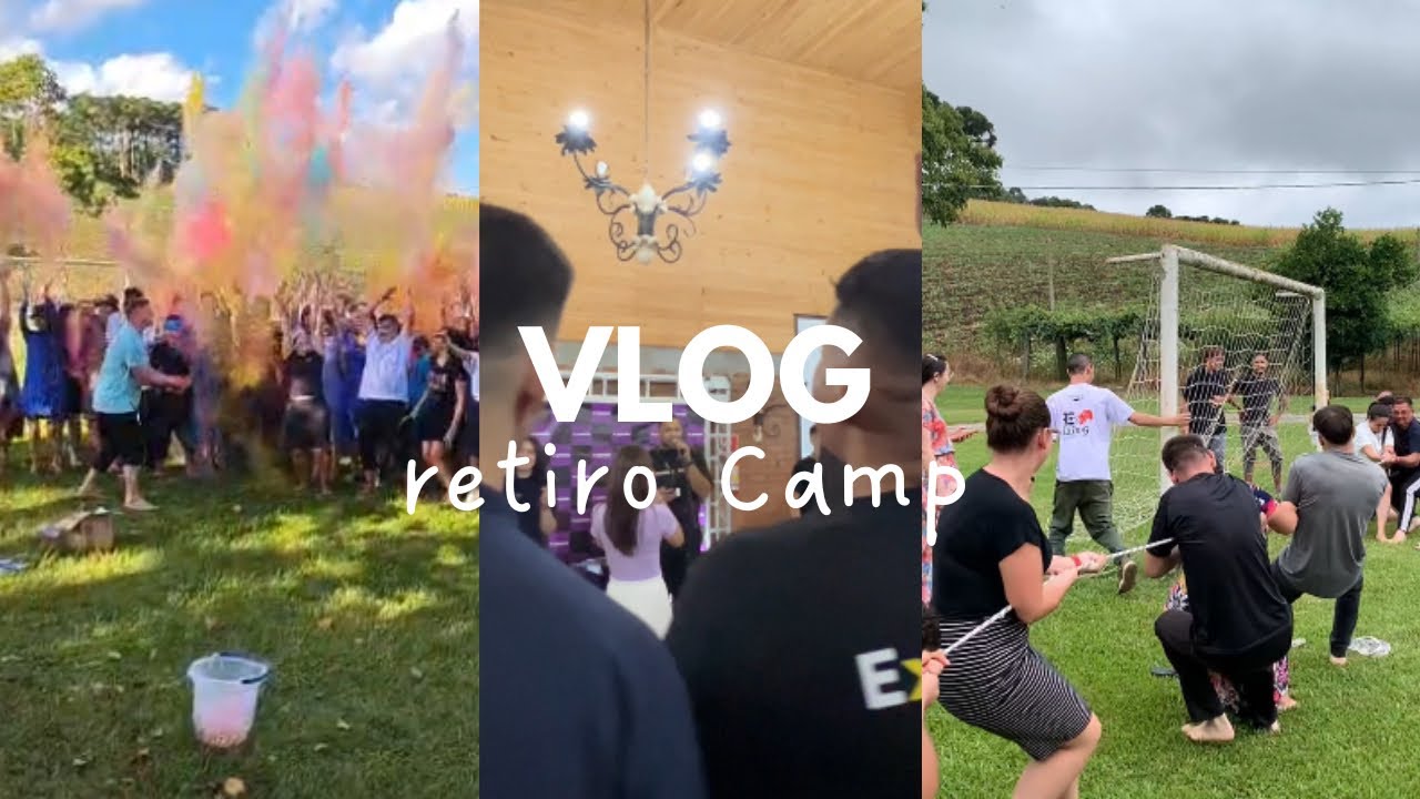 Vlog retiro Camp | Exilados Até o Céu Tocar a Terra 🌍❤️‍🔥 Três dias comigo no retiro jovem!