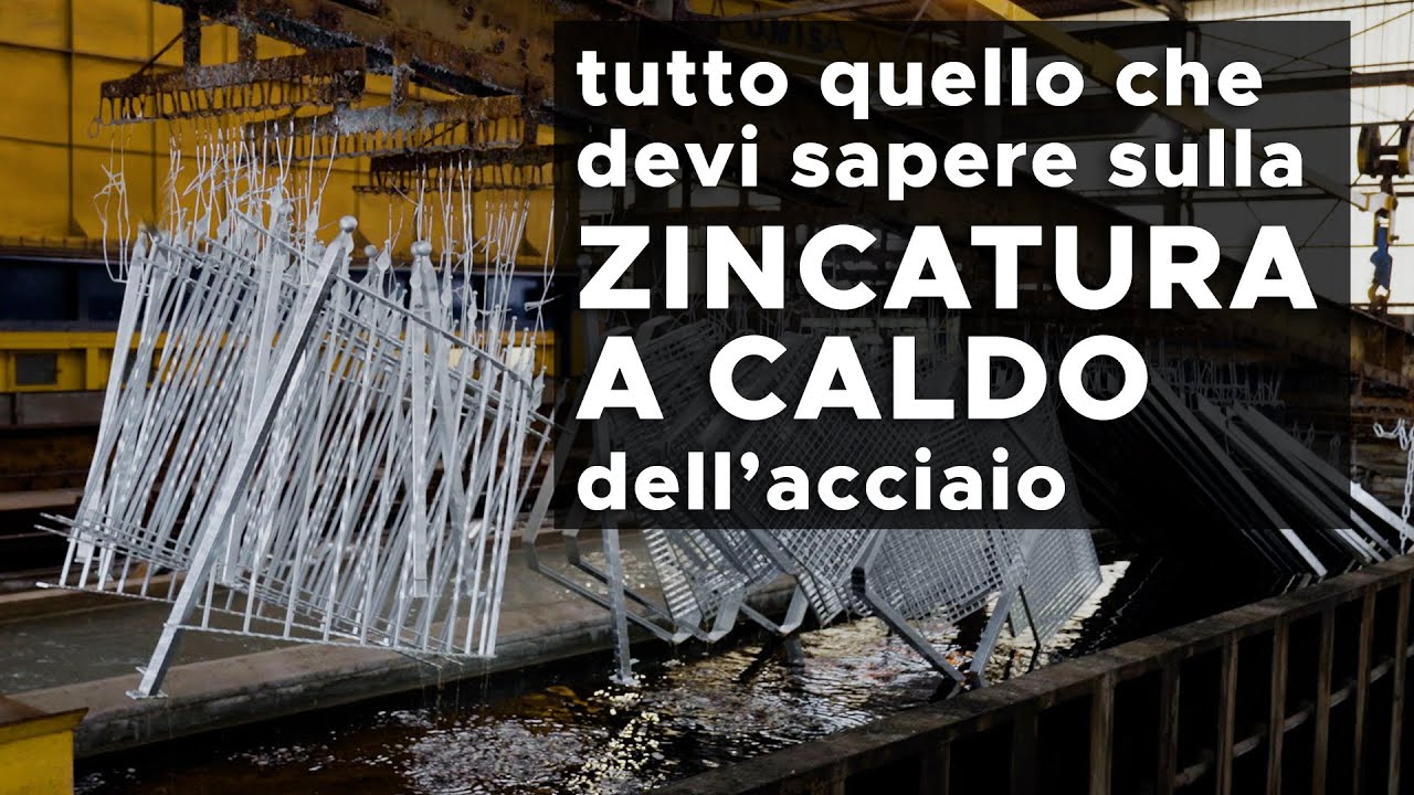 Tutto quello che devi sapere sulla zincatura a caldo dell'acciaio.