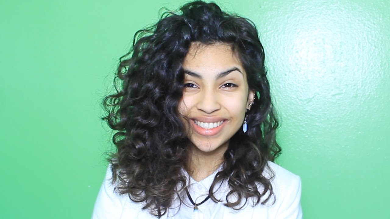 Short Curly Hair Routine