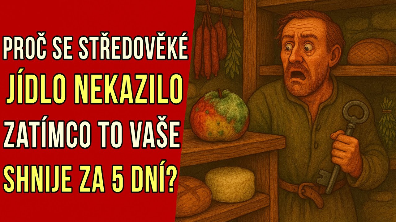 Proč se středověké jídlo nekazilo, zatímco to vaše shnije za 5 dní?