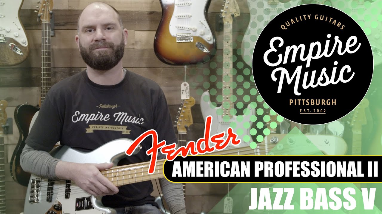 Fender American Professional II Jazz Bass V — EMPIRE MUSIC