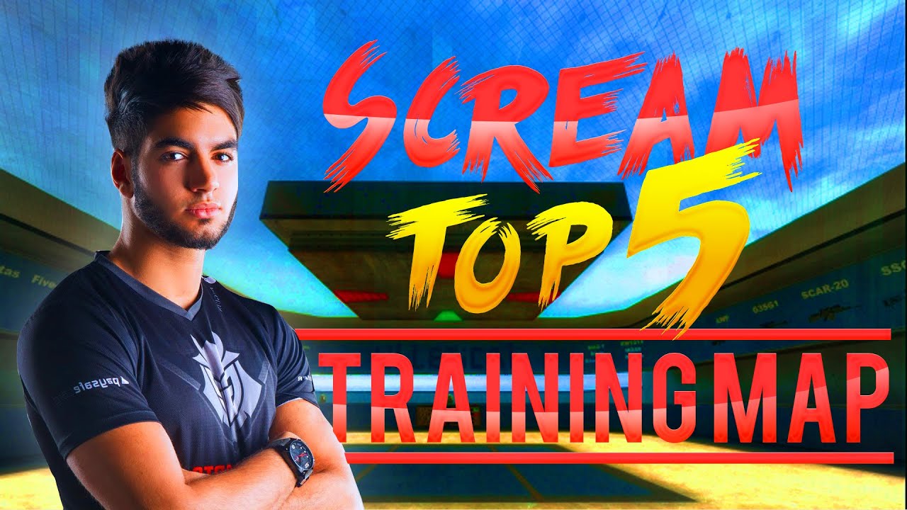 CS:GO - ScreaM TOP 5 Training Map