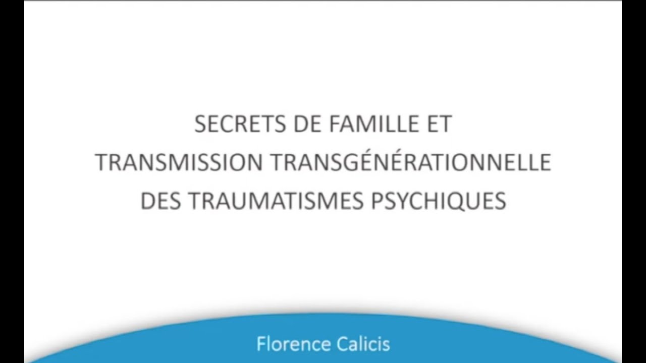 FormationsPsy- Transmission transg&eacute;n&eacute;rationnelle des traumatismes (FormationsPsy.com)