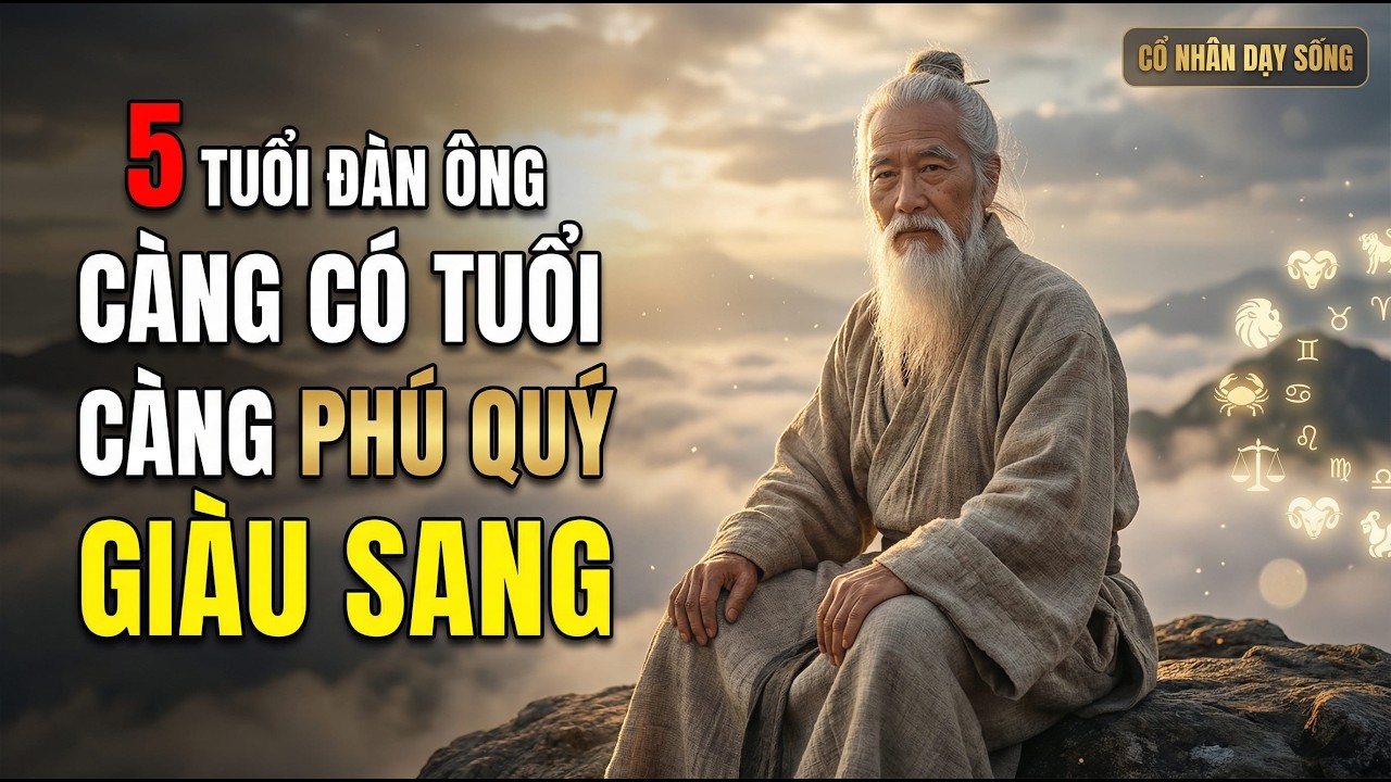 5 Tuổi Đàn Ông Càng Có Tuổi Càng Giàu Sang Phú Quý
