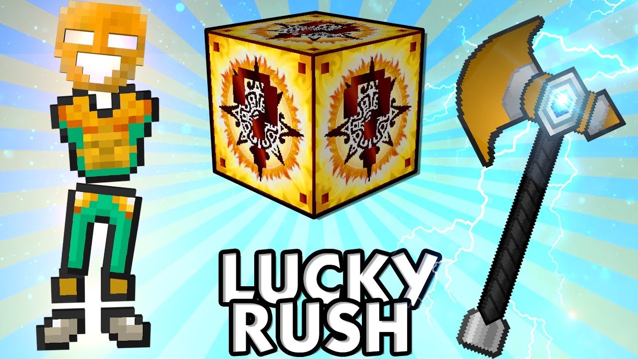 Inca Lucky Blocks mit krasser Inca Rüstung | Minecraft Lucky Rush