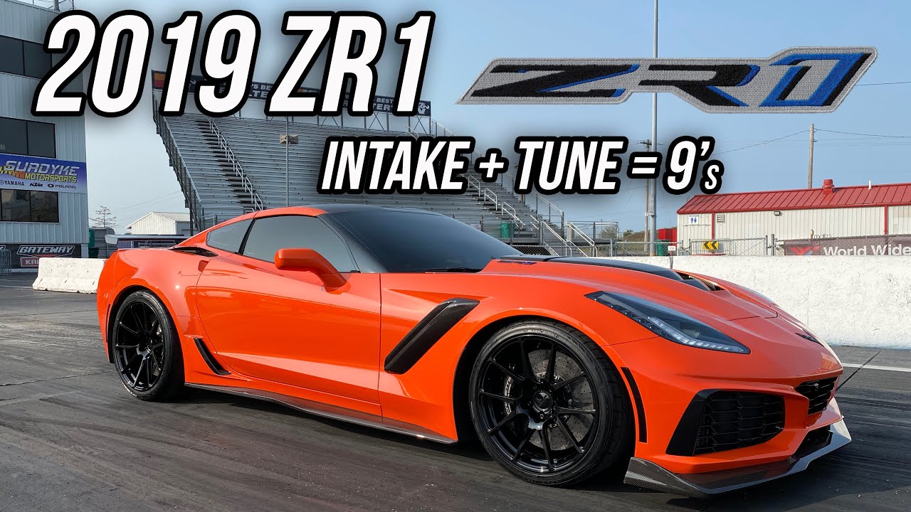 What's it take to get a C7 ZR1 into the 9's? Well not much....