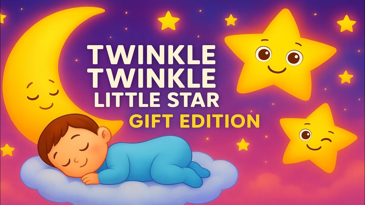 Twinkle Twinkle Little Star – Kids Nursery Rhyme (Animated)