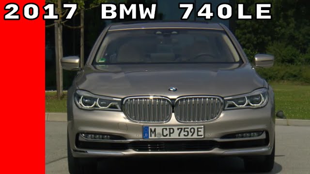 Cashmere Silver 2017 BMW 740Le xDrive iPerformance plug in hybrid
