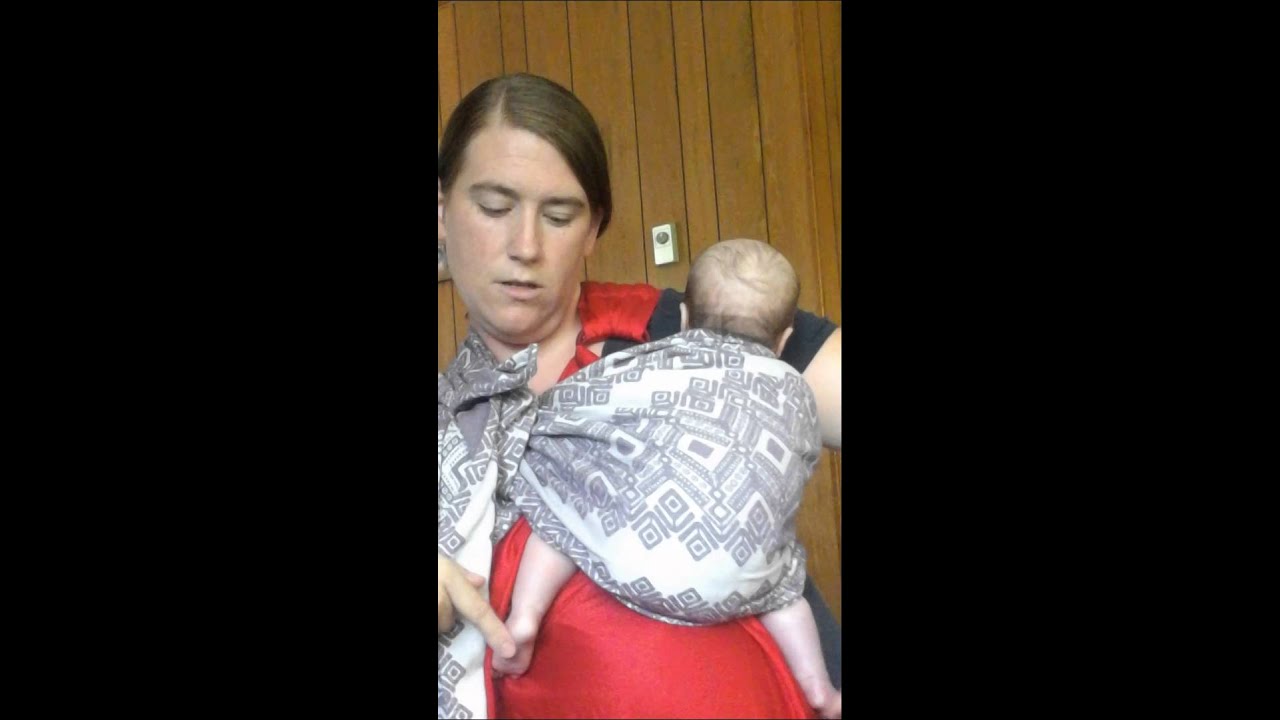 2 newborns in 2 ring slings