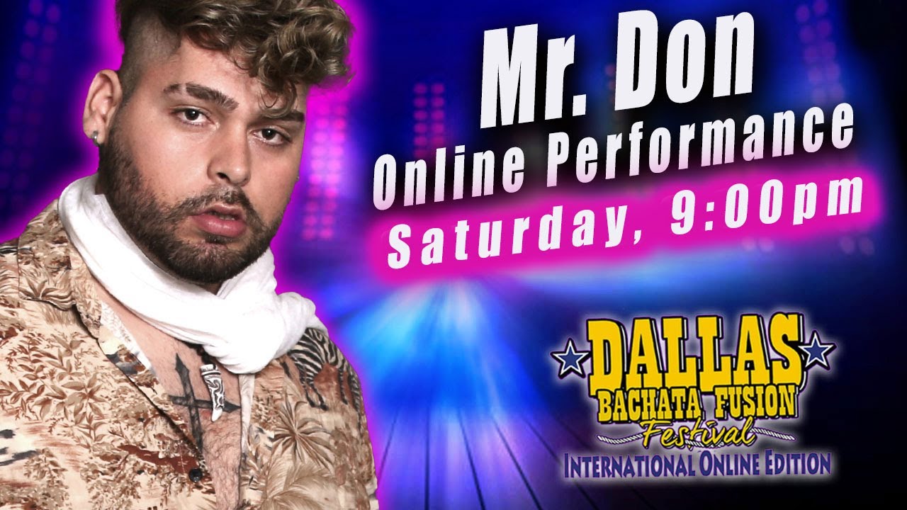 Mr Don Special Bachata Performance from Chile for the 2020 Dallas Bachata Festival