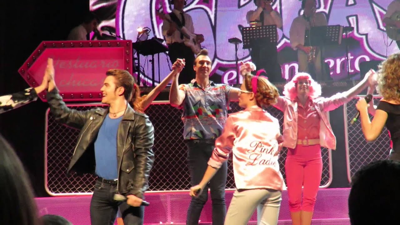 Despedida Grease El Musical en Concierto, en Madrid (29.11.2014)