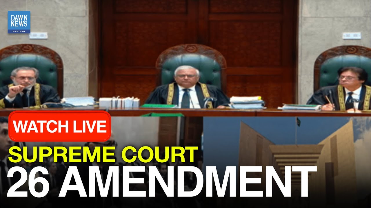 🔴 Watch LIVE:  SC Constitutional Bench resumes hearing pleas against 26th Amendment