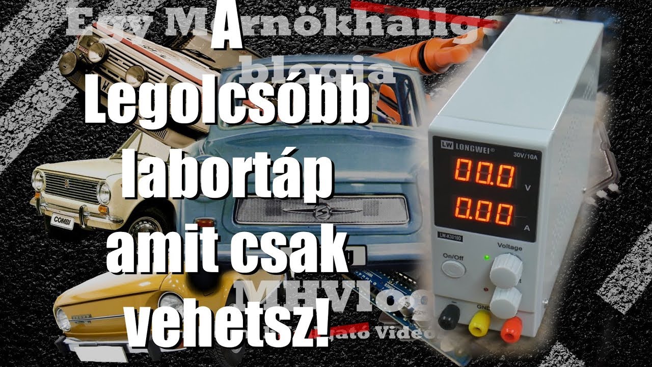 A legolcsóbb labortáp amit csak vehetsz! - Kínai szerszám teszt!