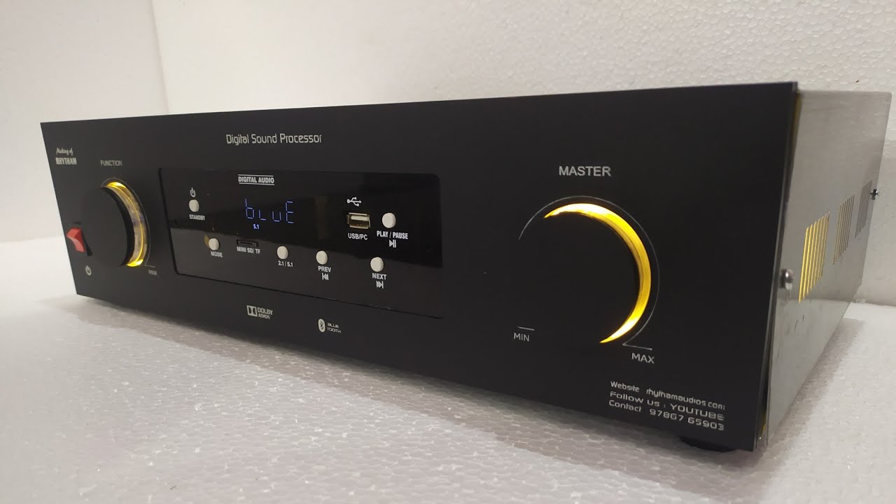 5.1 - DOLBY support Power Amplifier 900 WATTS