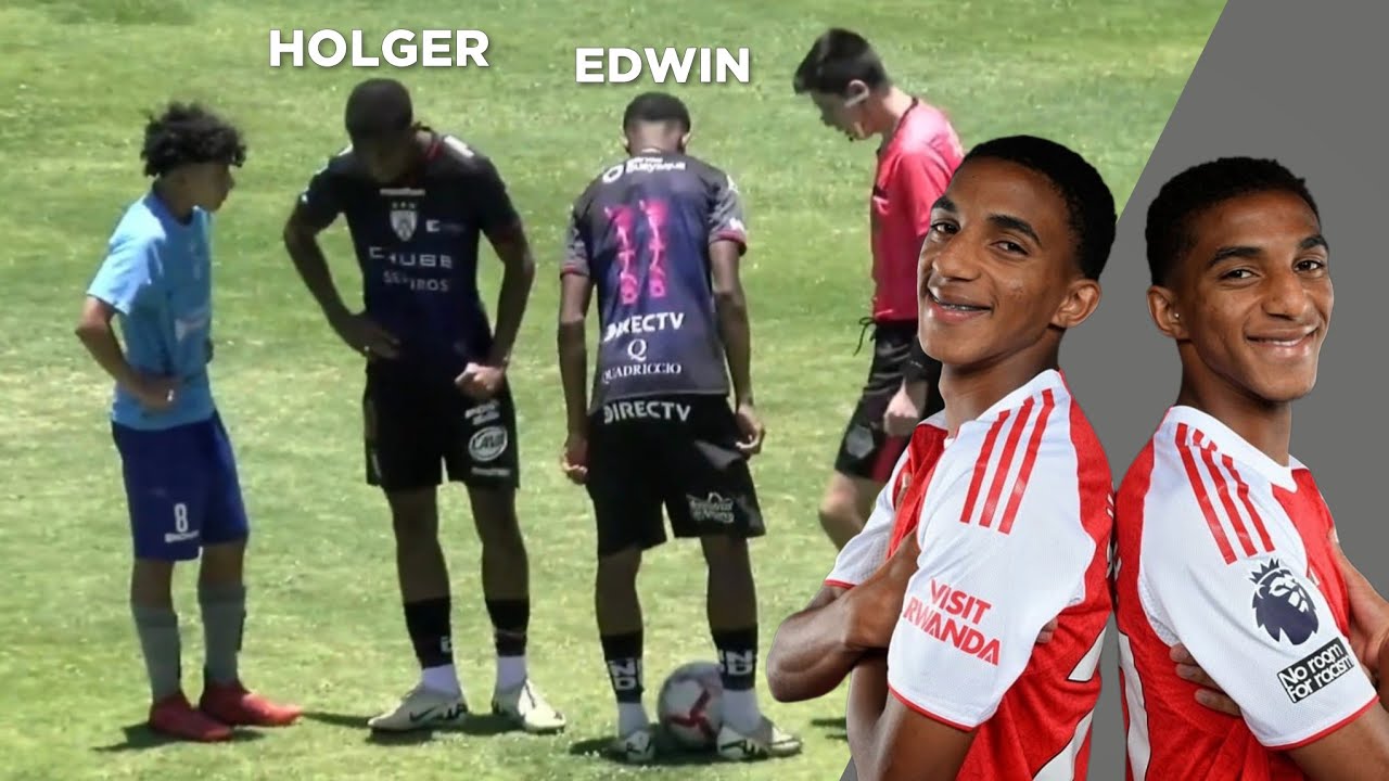 Edwin Quintero and Holger Quintero - Welcome to Arsenal (The Most Talented Twin Brothers) 🇪🇨