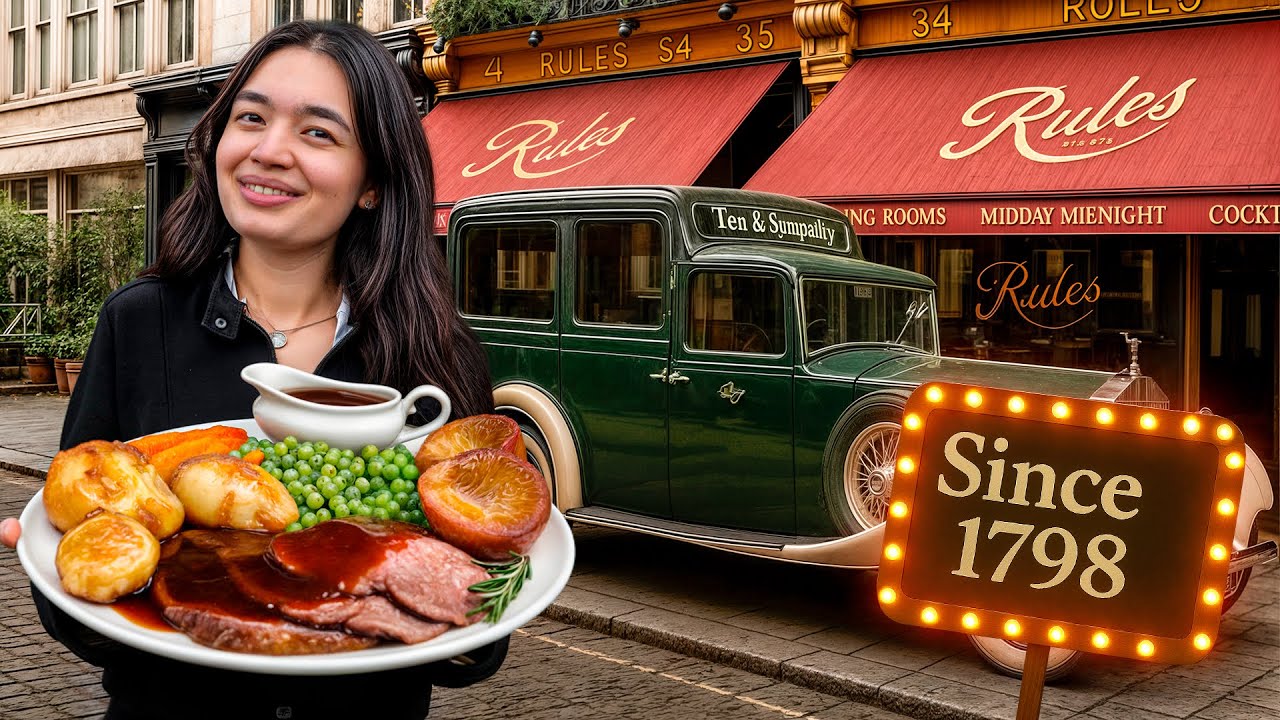 I Ate at the Oldest Restaurants in London 🇬🇧 | Trying British Classics