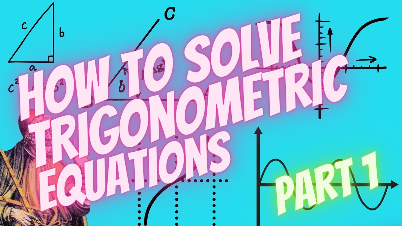 How to SOLVE Trigonometric Equations Part 1 [AP Precalculus 3.10] #precalculus