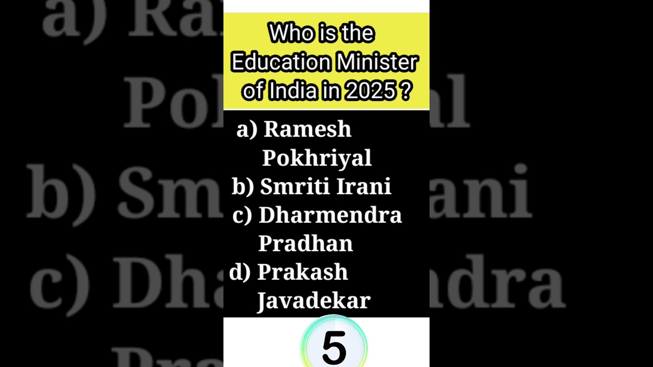 who is the education minister of India 2025 ? #educationminister #modigovernment #dharmendrapradhan