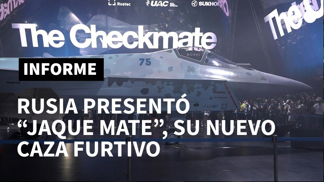 Rusia presenta su nuevo caza furtivo, 
