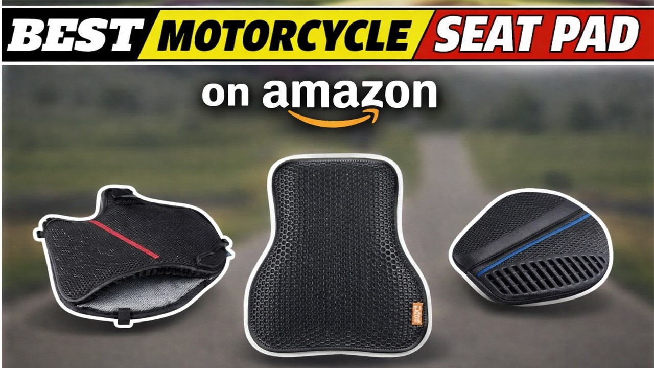 THE Best Motorcycle Seat Pad on amazon Buy Right Now