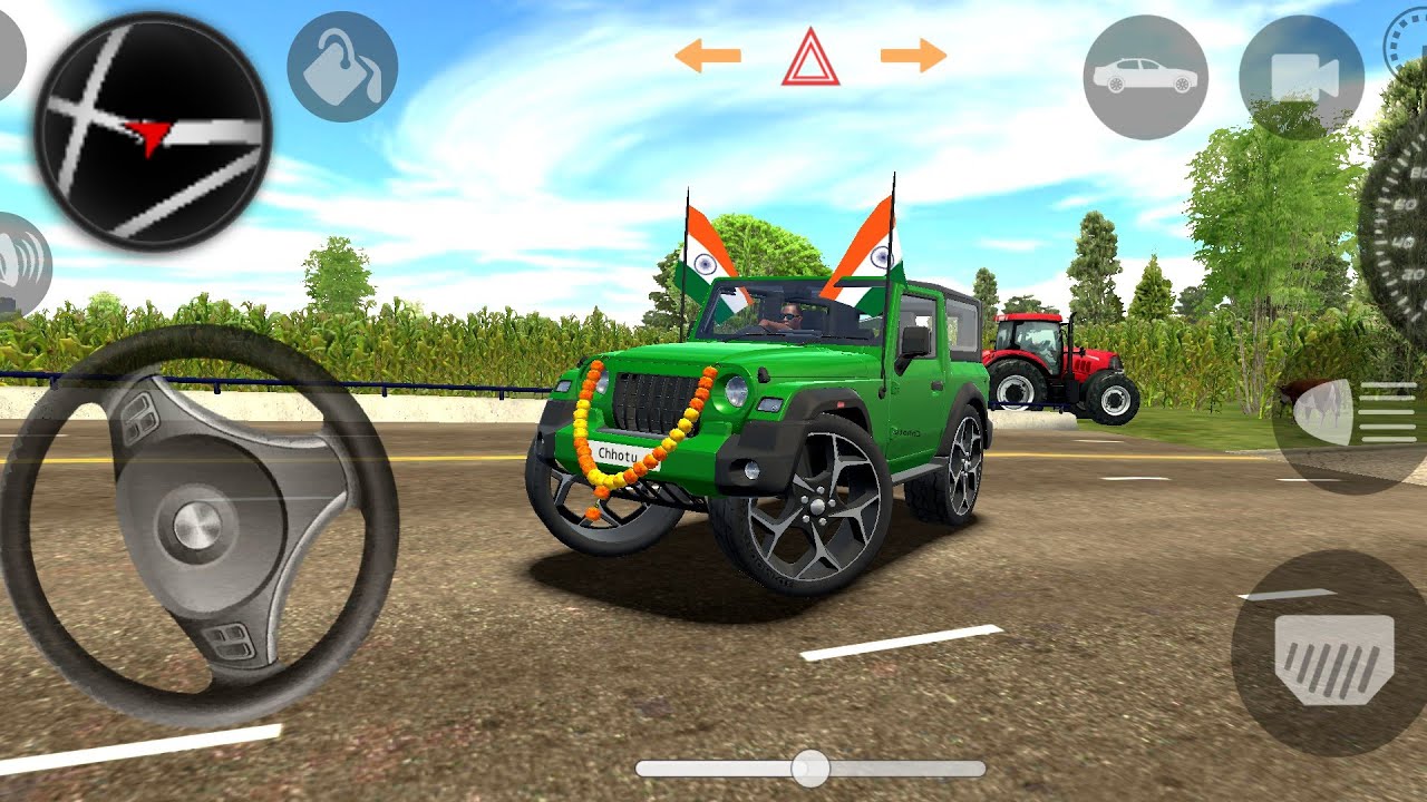 Modified Mahindra 😈Thar Games:Indian green 💚 Thar (Gadi Wala Games) Car Game Android Game #2026😈🤯