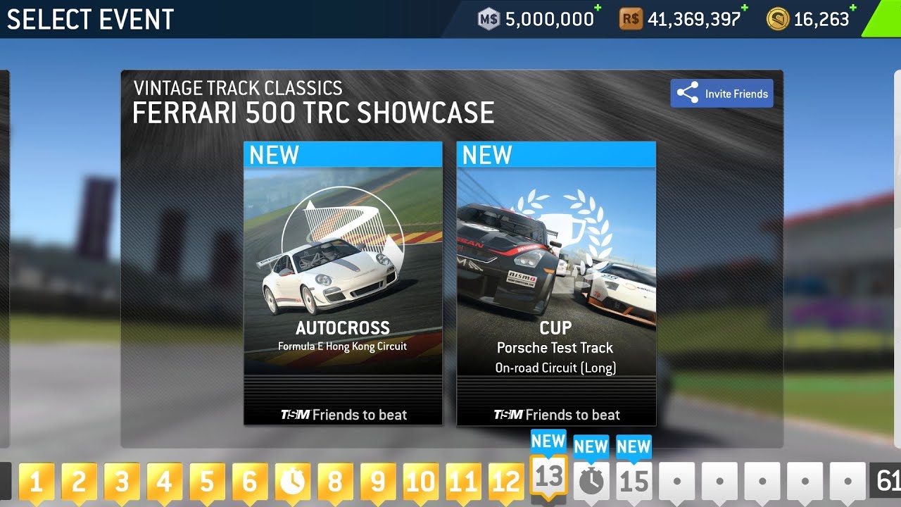 Vintage Track Classics 13 Ferrari 500 TRC Showcase