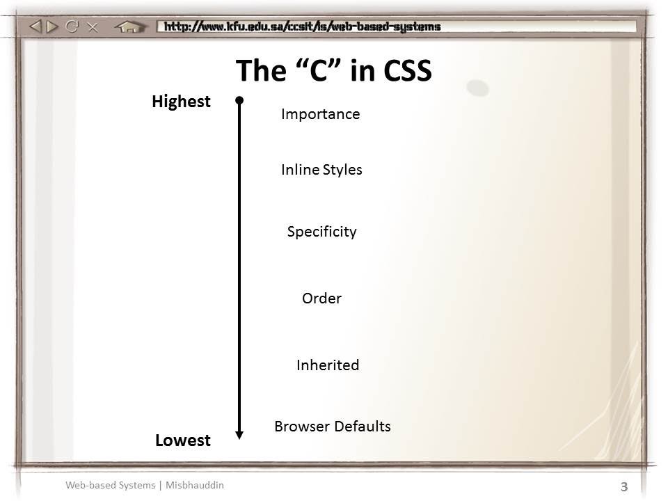 (7) CSS: Rules Selection