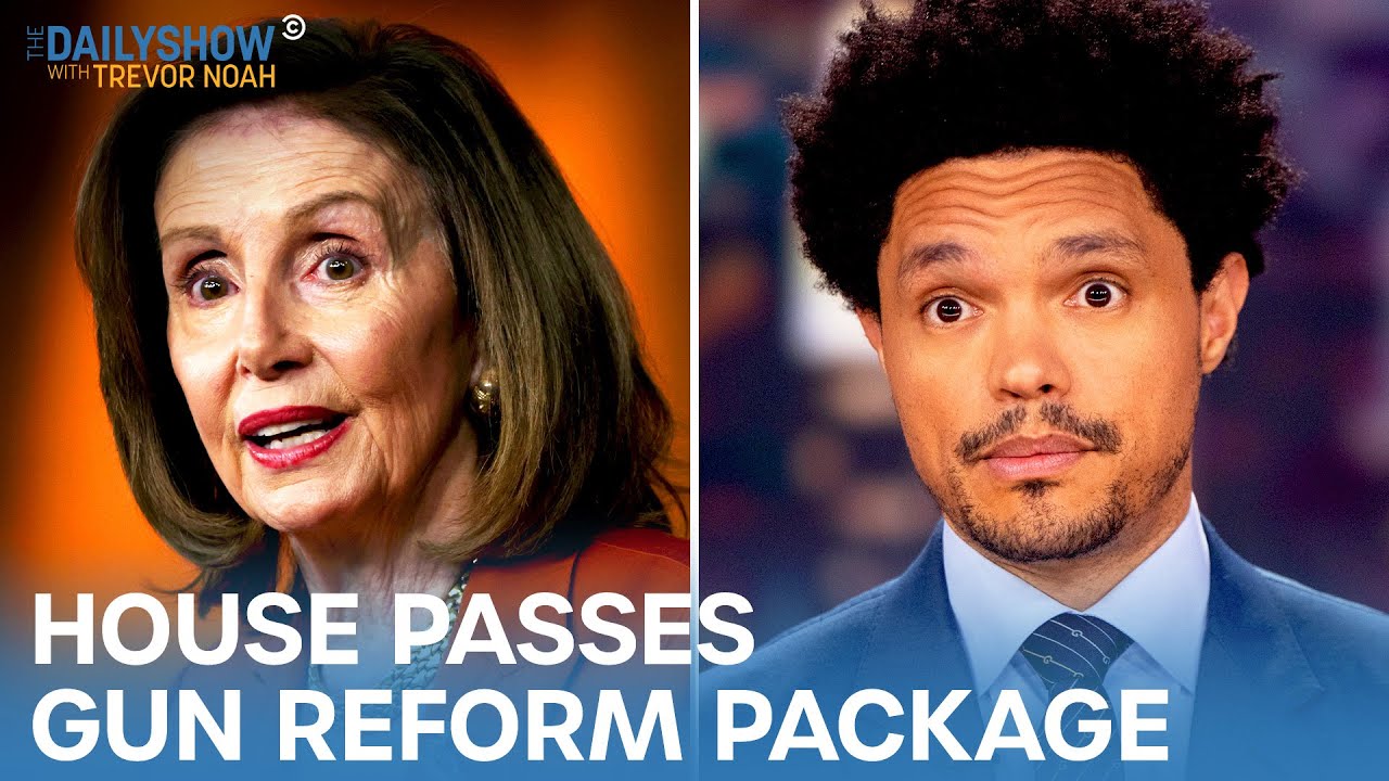 Republicans Make Bizarre Anti-Gun Control Arguments as House Passes Gun Reform Bill | The Daily Show