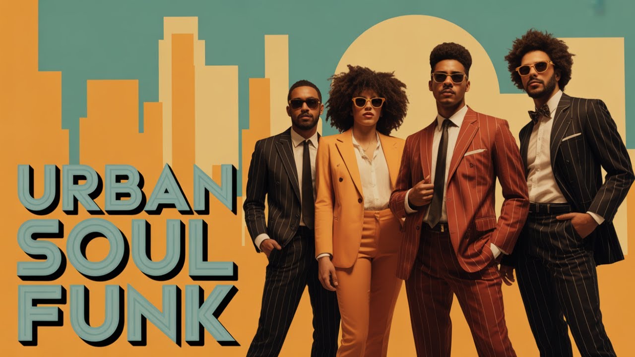 Urban Soul & Funk Grooves | Polished 70s Background Music - UrbanSoulLab