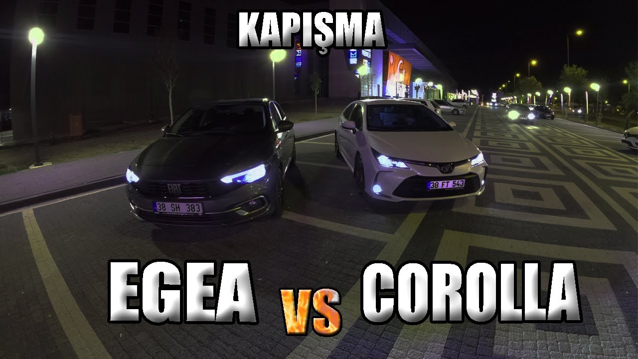 1.5 COROLLA VS 1.4 FIRE EGEA VE SYMBOL KAPIŞMA