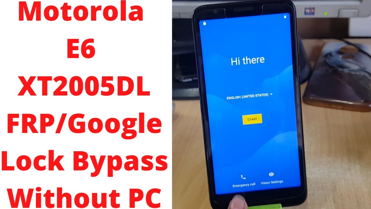 Motorola E6 XT2005DL FRP/Google Lock Bypass Without PC | motorola xt2005dl frp bypass | motorola e6