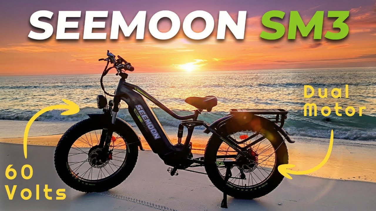 The Powerful New SEEMOON SM3 Dual Motor Electric Mountain bike