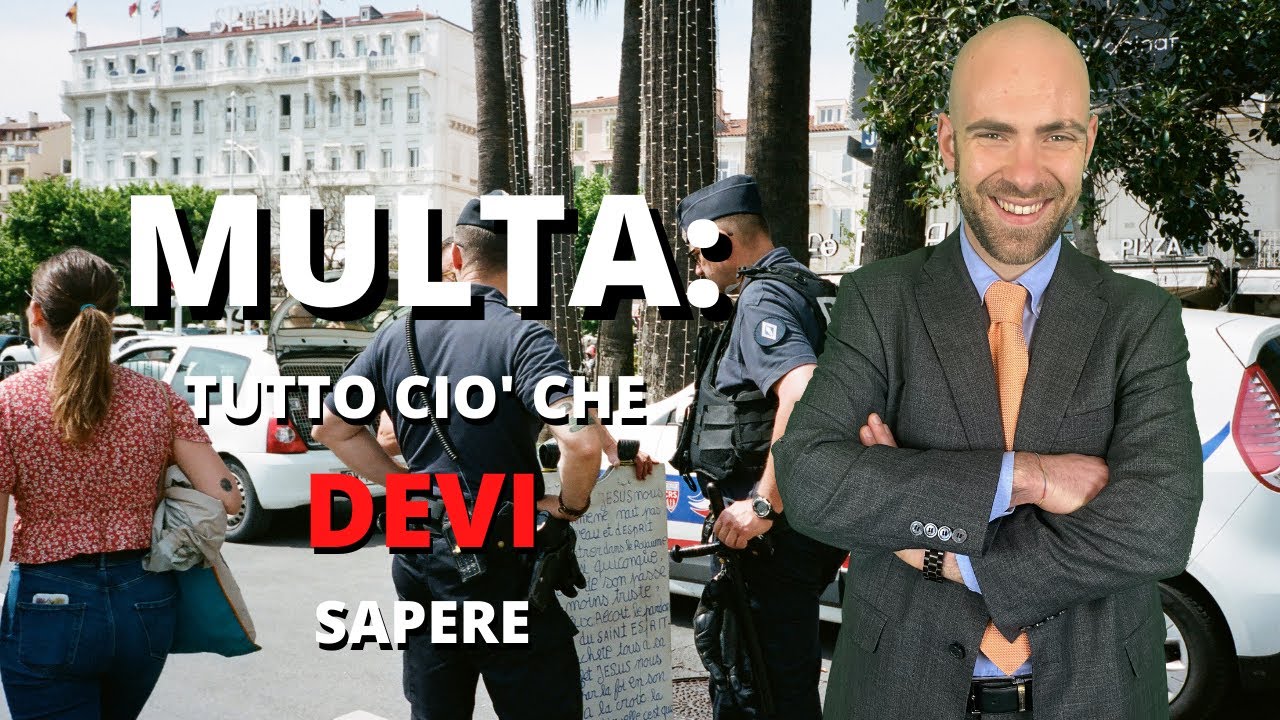 Multa. TUTTO ciò che DEVI sapere.