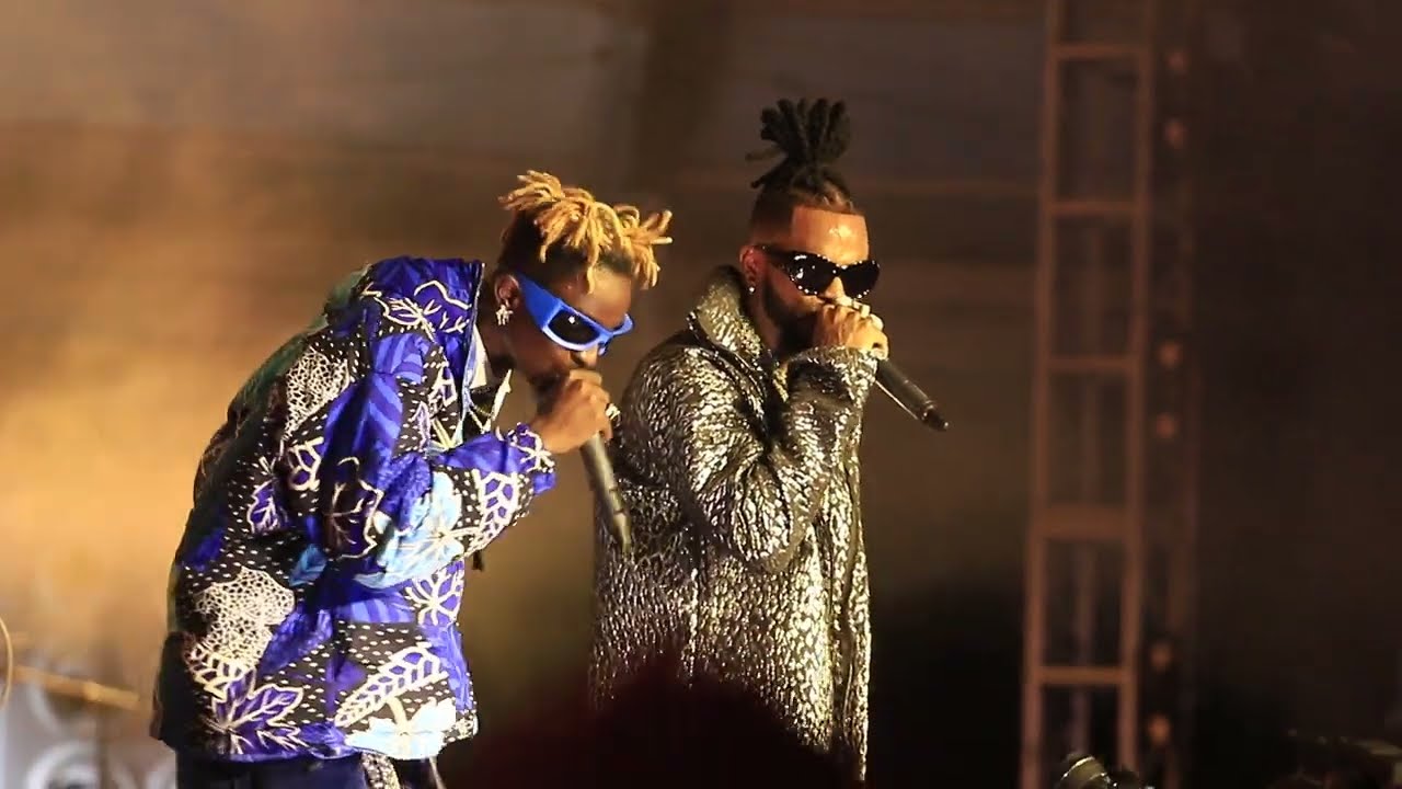 D Voice Ft Diamond Platnumz - Kama Wengine (Live Perfomance)