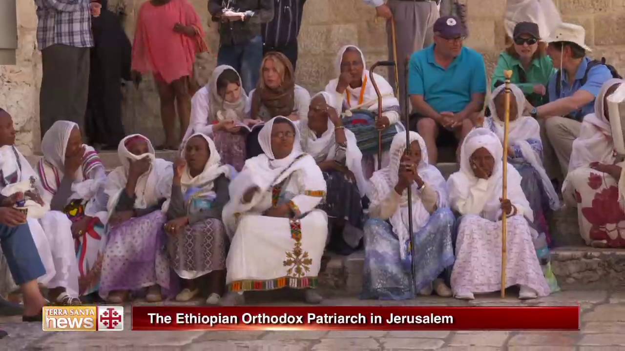 The Ethiopian Orthodox Patriarch in Jerusalem