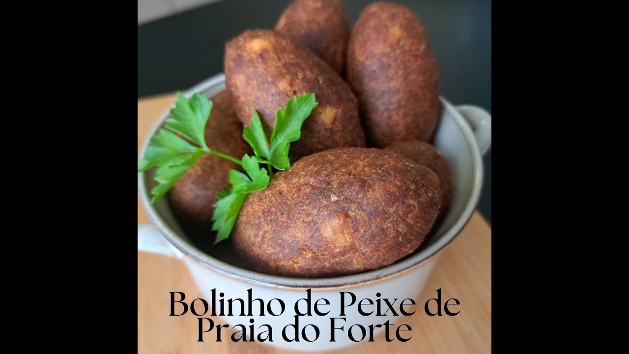 Bolinho de Peixe da Praia do Forte do Souza
