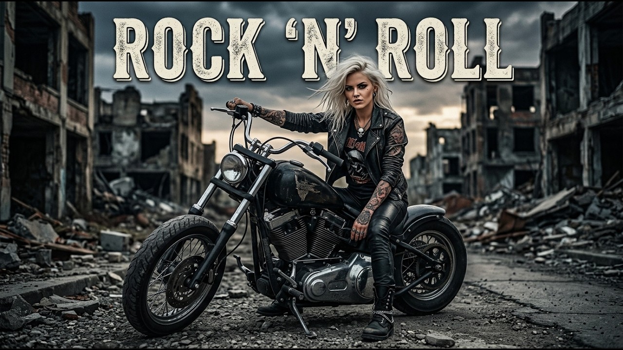 ROCK N ROLL Highway Rebels 🔥 Biker Rock Music for Chopper Riders & Open Road Freedom