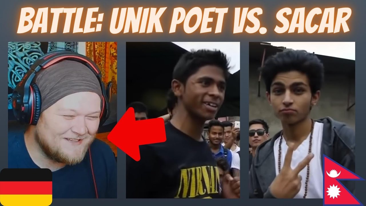 🇳🇵 Sacar vs. Uniq Poet | Rap Battle | GERMAN Reaction | Raw Barz